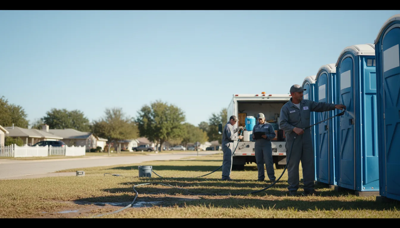 Long-Term Portable Toilet Rental in Guttenberg, IA near me